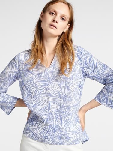 PRINTED LINEN BLOUSE sold by Nica product image thumbnail 2