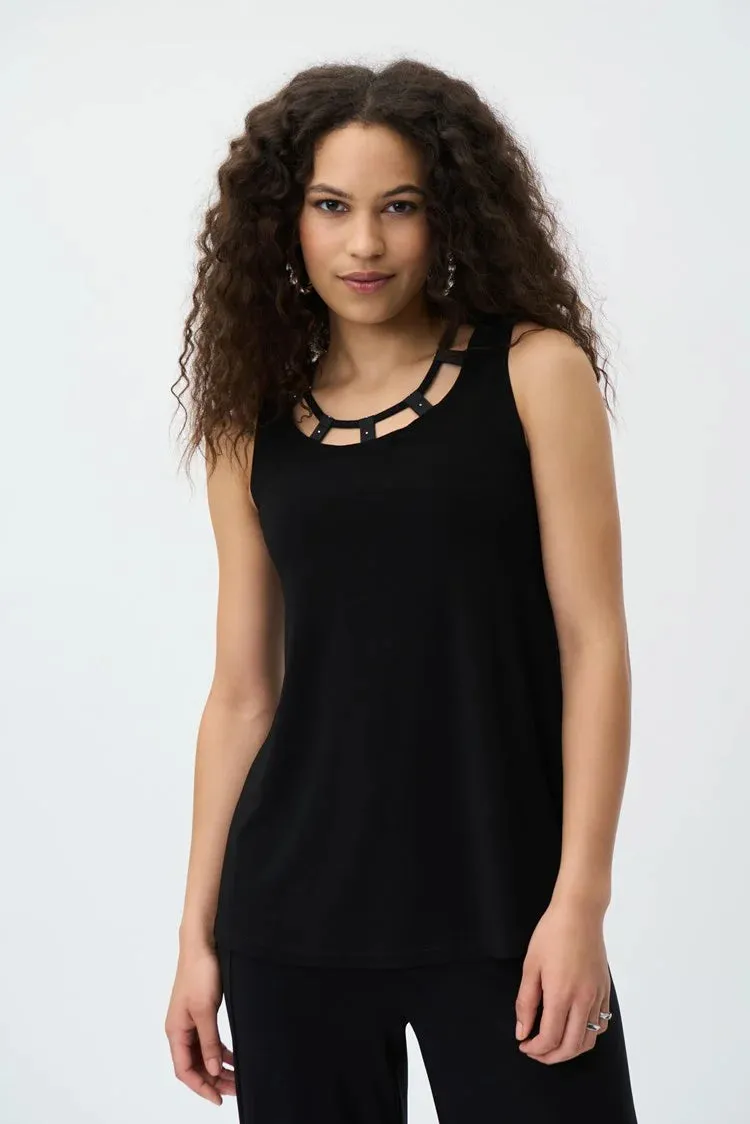 Silky Knit Sleeveless Top sold by Nica product image thumbnail 2