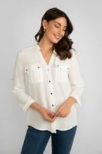 BUTTON UP BLOUSE sold by Nica