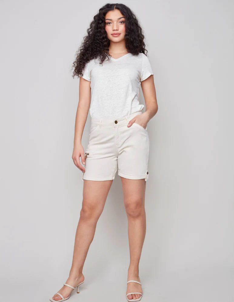 COTTON CARGO SHORTS sold by Nica product image thumbnail 5