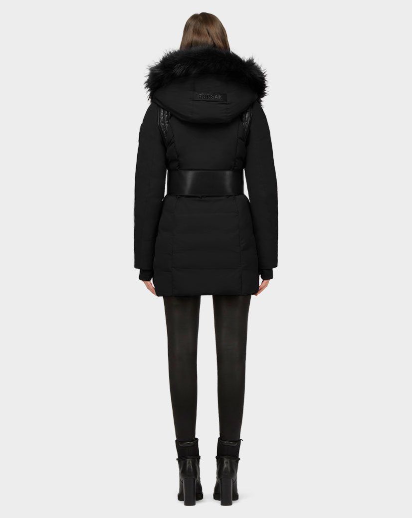 MODA DOWN PUFFER WITH REMOVABLE FUR sold by Nica product image thumbnail 4