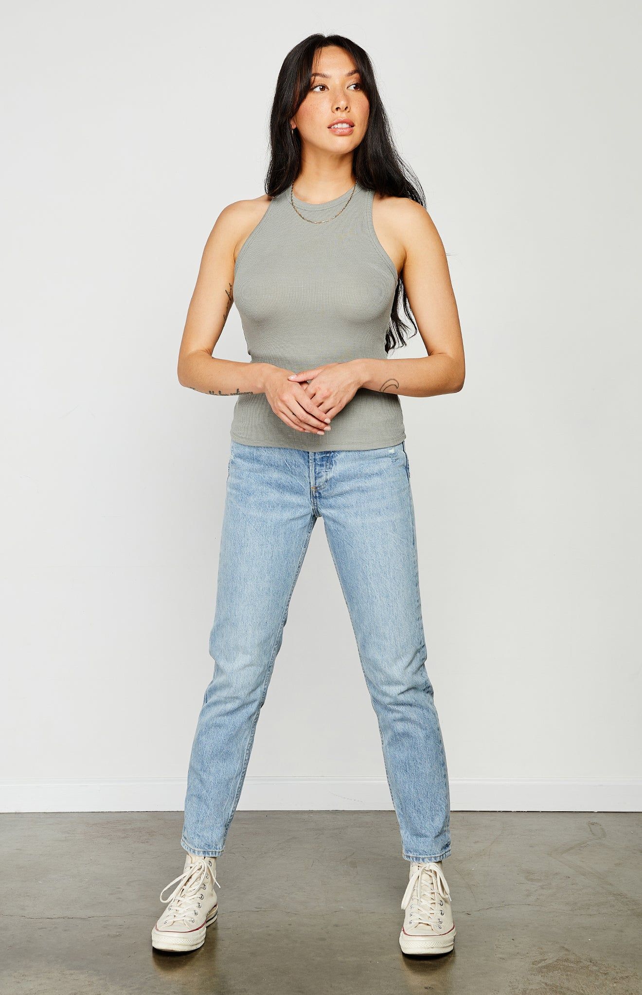 CELINE TANK sold by Nica product image thumbnail 4