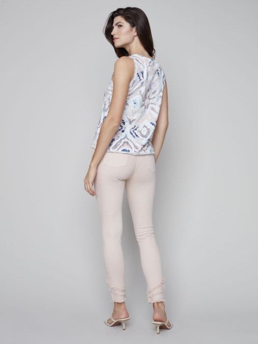 PRINTED COTTON TANK sold by Nica product image thumbnail 7