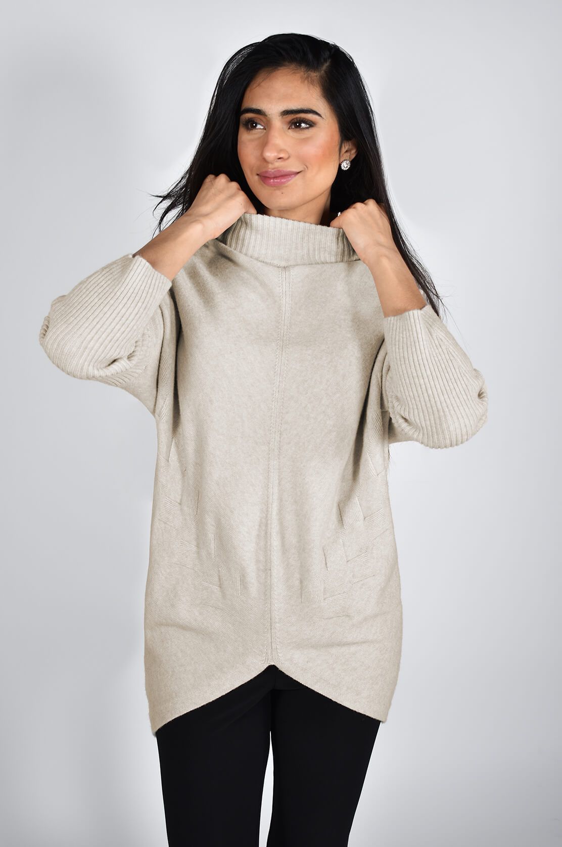 MOCK NECK SWEATER sold by Nica