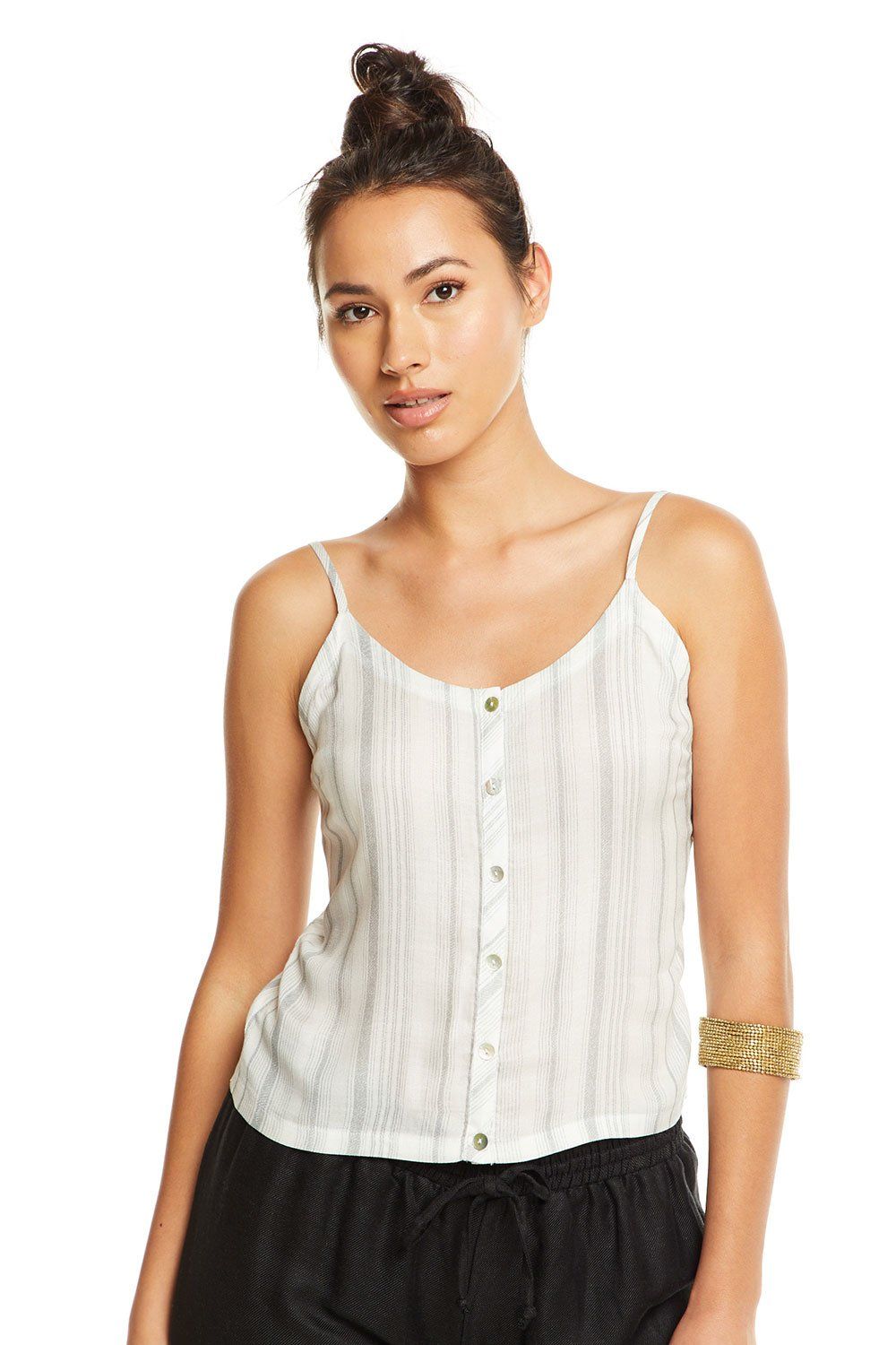 BUTTON FRONT CAMI sold by Nica product image thumbnail 5