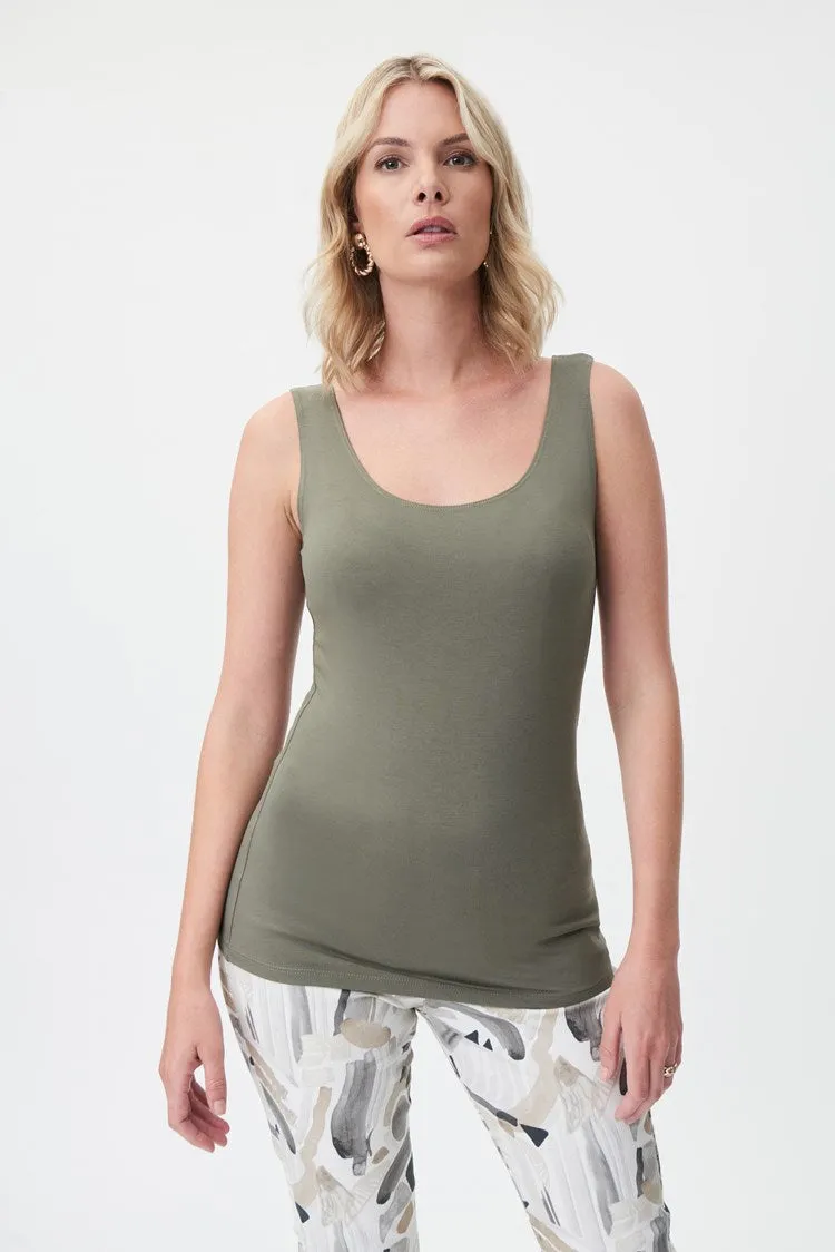 Jersey Solid Sleeveless Top sold by Nica product image thumbnail 2