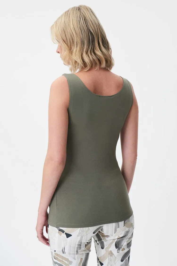 Jersey Solid Sleeveless Top sold by Nica product image thumbnail 4