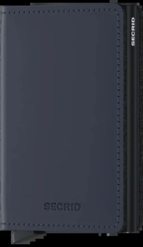 SLIMWALLET MATTE NIGHTBLUE sold by Nica