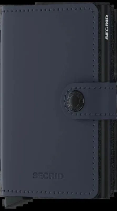 MINIWALLET MATTE NIGHT BLUE sold by Nica