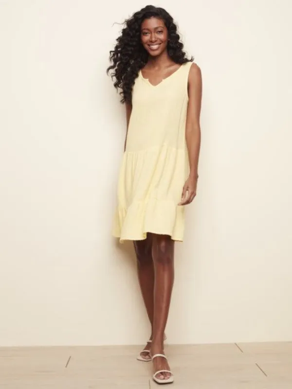 SLEEVELESS BUBBLE COTTON DRESS sold by Nica