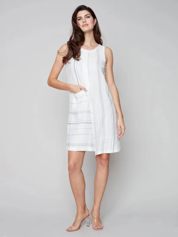 STRIPE COTTON DRESS sold by Nica
