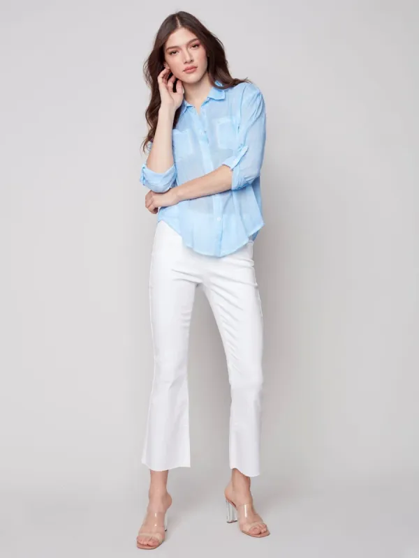 COTTON BUTTON DOWN sold by Nica