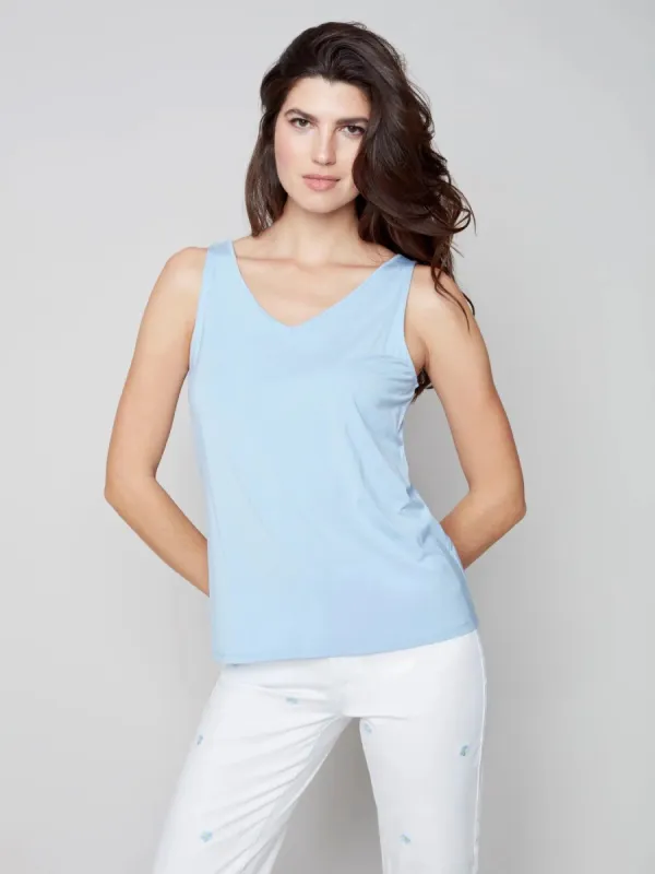 REVERSIBLE BAMBOO CAMI sold by Nica