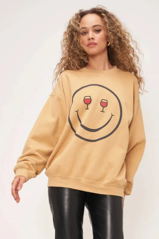SMILEY WINEY SWEATSHIRT sold by Nica