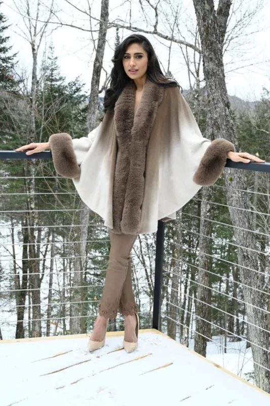 FAUX FUR CAPE sold by Nica