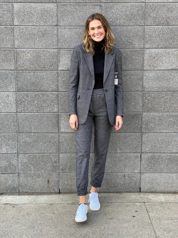 BELLA FLANNEL JOGGER sold by Nica