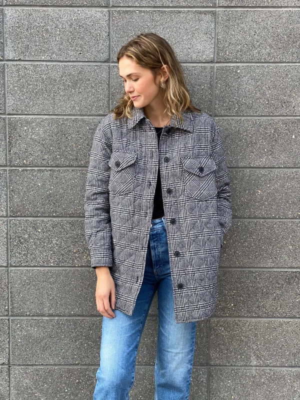 SCARLET QUILTED JACKET sold by Nica