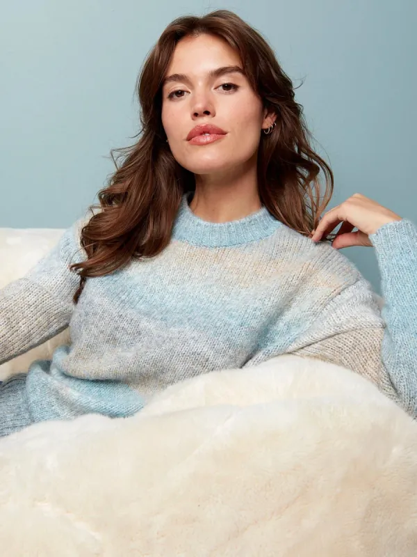 SPACE DYE PULLOVER sold by Nica