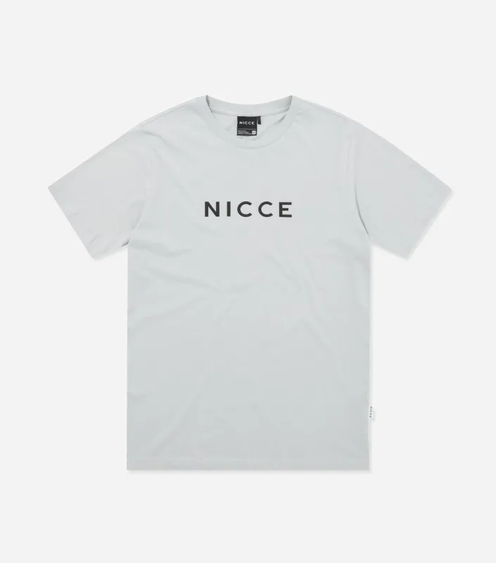 NICCE Mens Compact T-Shirt | Highrise Grey sold by Nicce