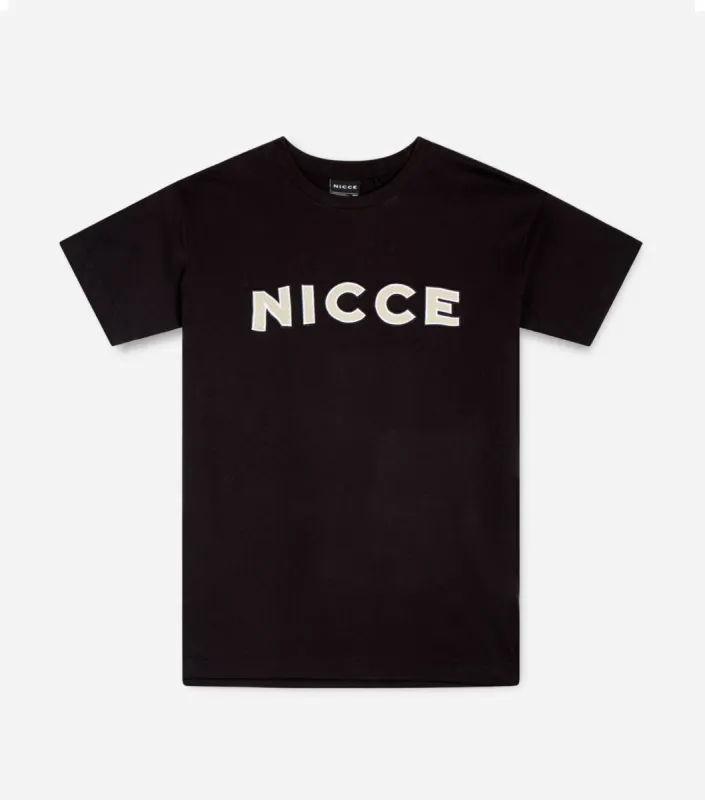 NICCE Mens Fairway T-Shirt | Black sold by Nicce