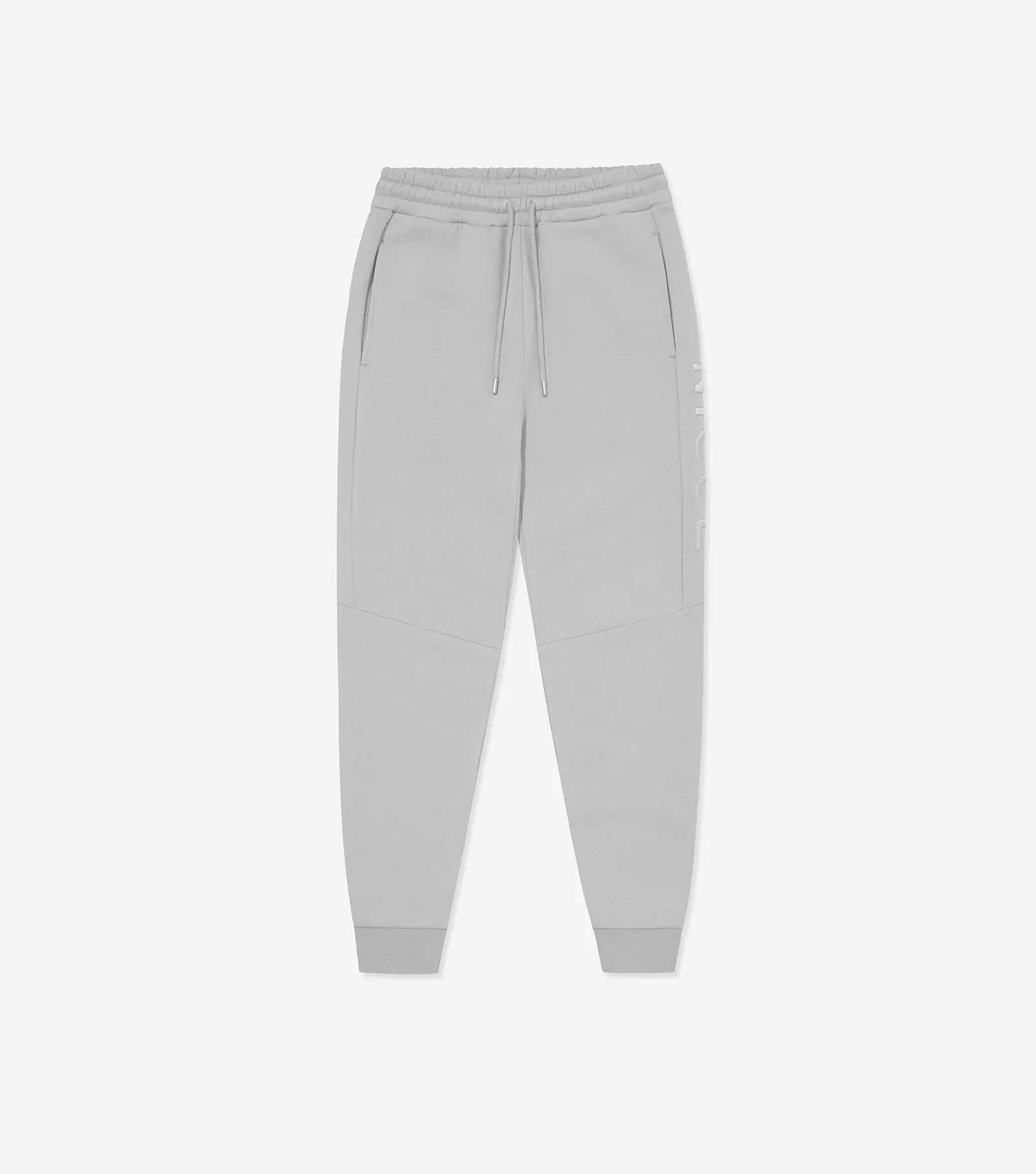 NICCE Mens Mercury Joggers | Chalk Grey sold by Nicce