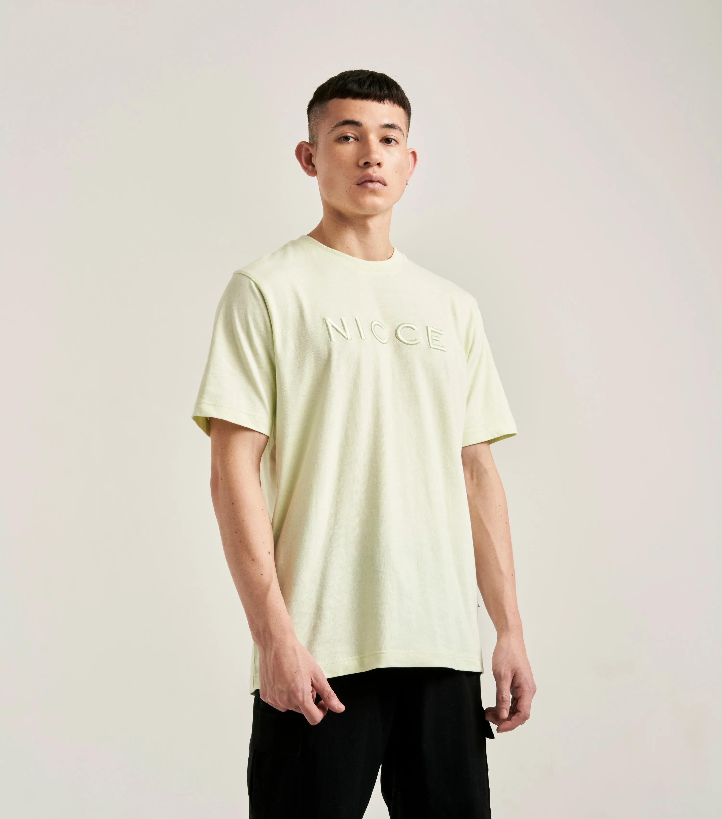NICCE Mens Mercury T-Shirt | Pear Green sold by Nicce product image thumbnail 2