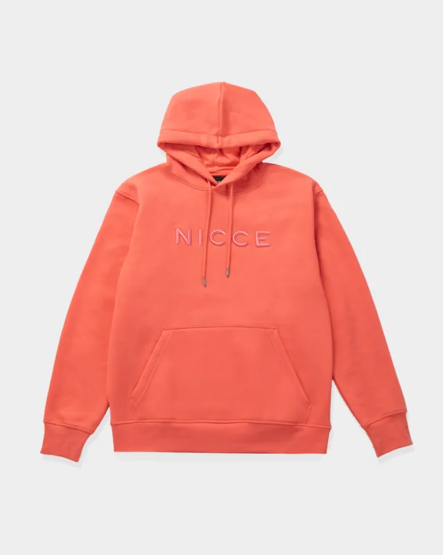 NICCE Mens Mercury Hoodie | Soft Red sold by Nicce