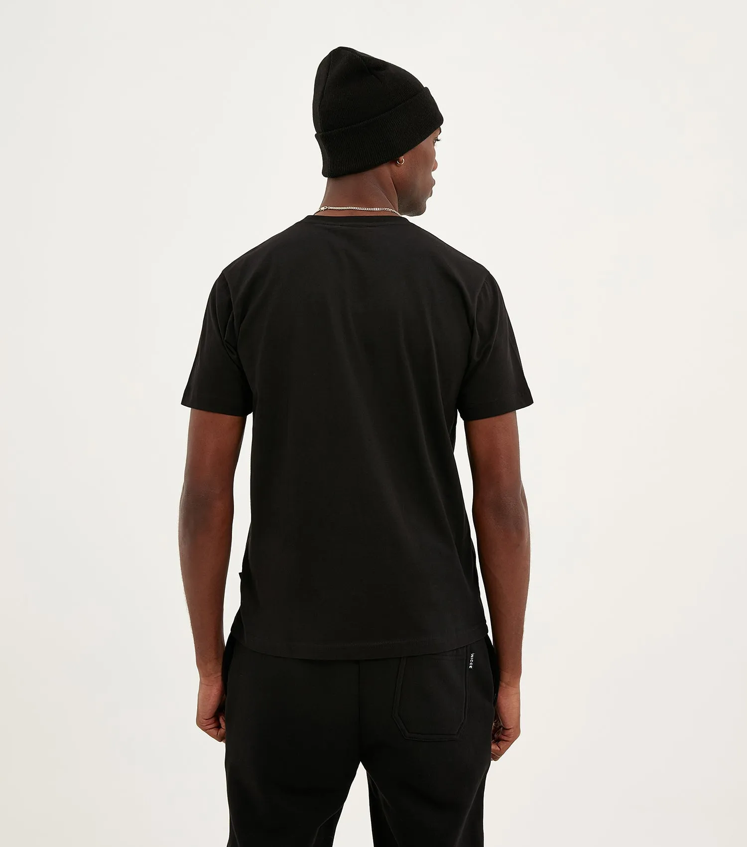 NICCE Mens Compact T-Shirt | Black sold by Nicce product image thumbnail 4