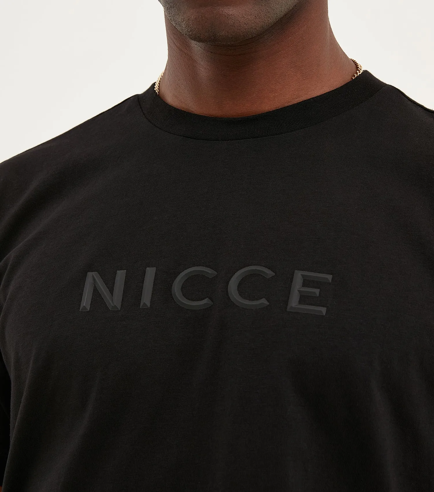 NICCE Mens Compact T-Shirt | Black sold by Nicce product image thumbnail 3