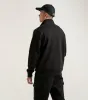 NICCE Mens Est.13 Cargo Joggers & Qtr Zip Funnel Hoodie Tracksuit Set | Black sold by Nicce