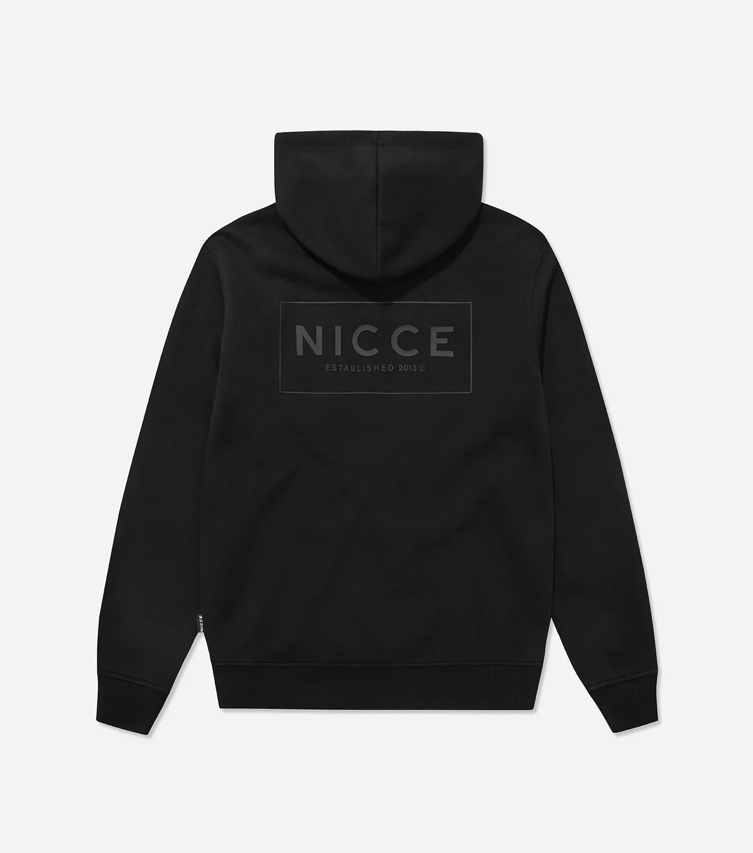 NICCE Mens Est.13 Hoodie | Black sold by Nicce product image thumbnail 5