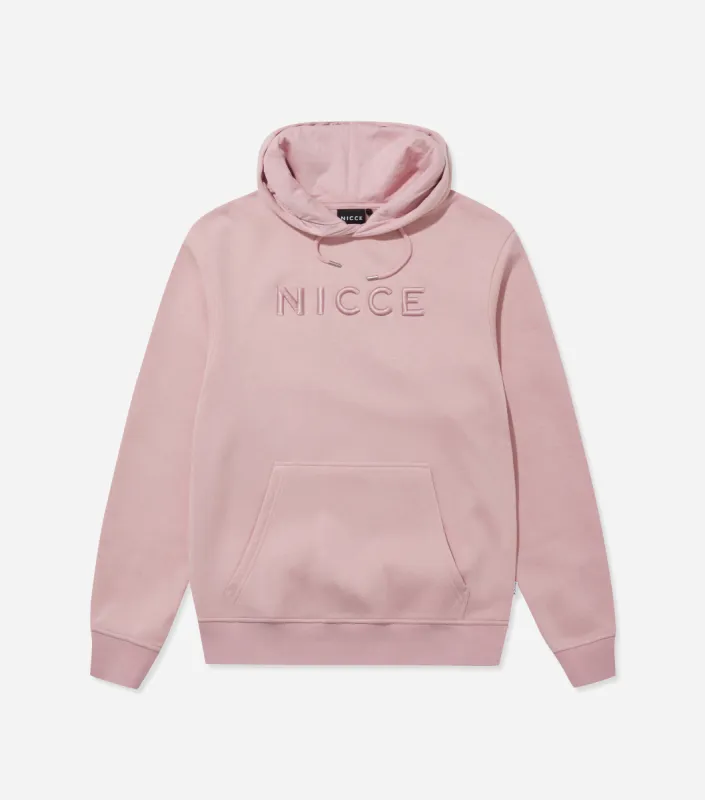 NICCE Mens Mercury Hoodie | Chalk Pink sold by Nicce