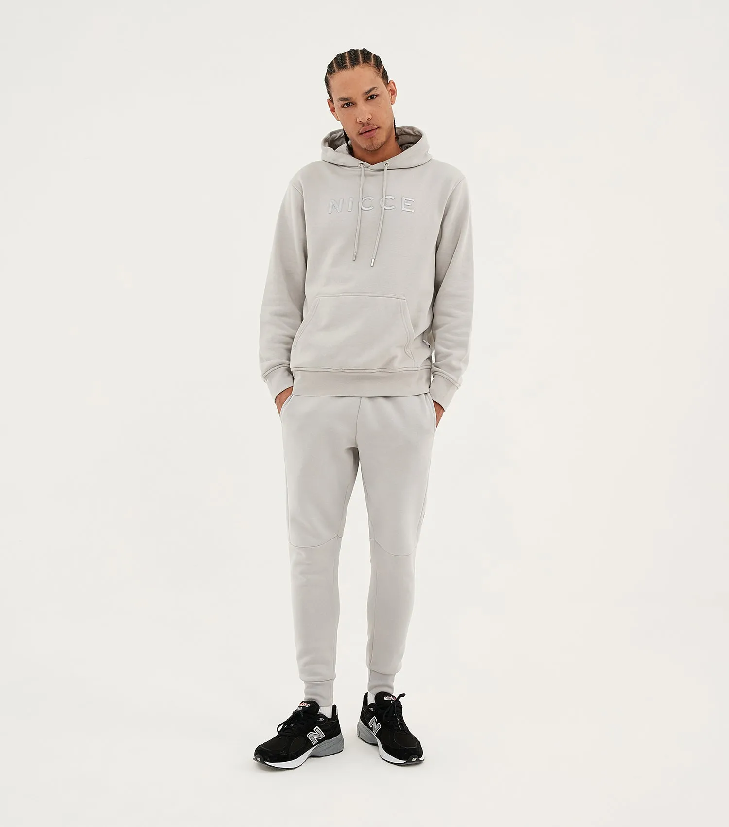 NICCE Mens Mercury Joggers | Stone Grey sold by Nicce product image thumbnail 3