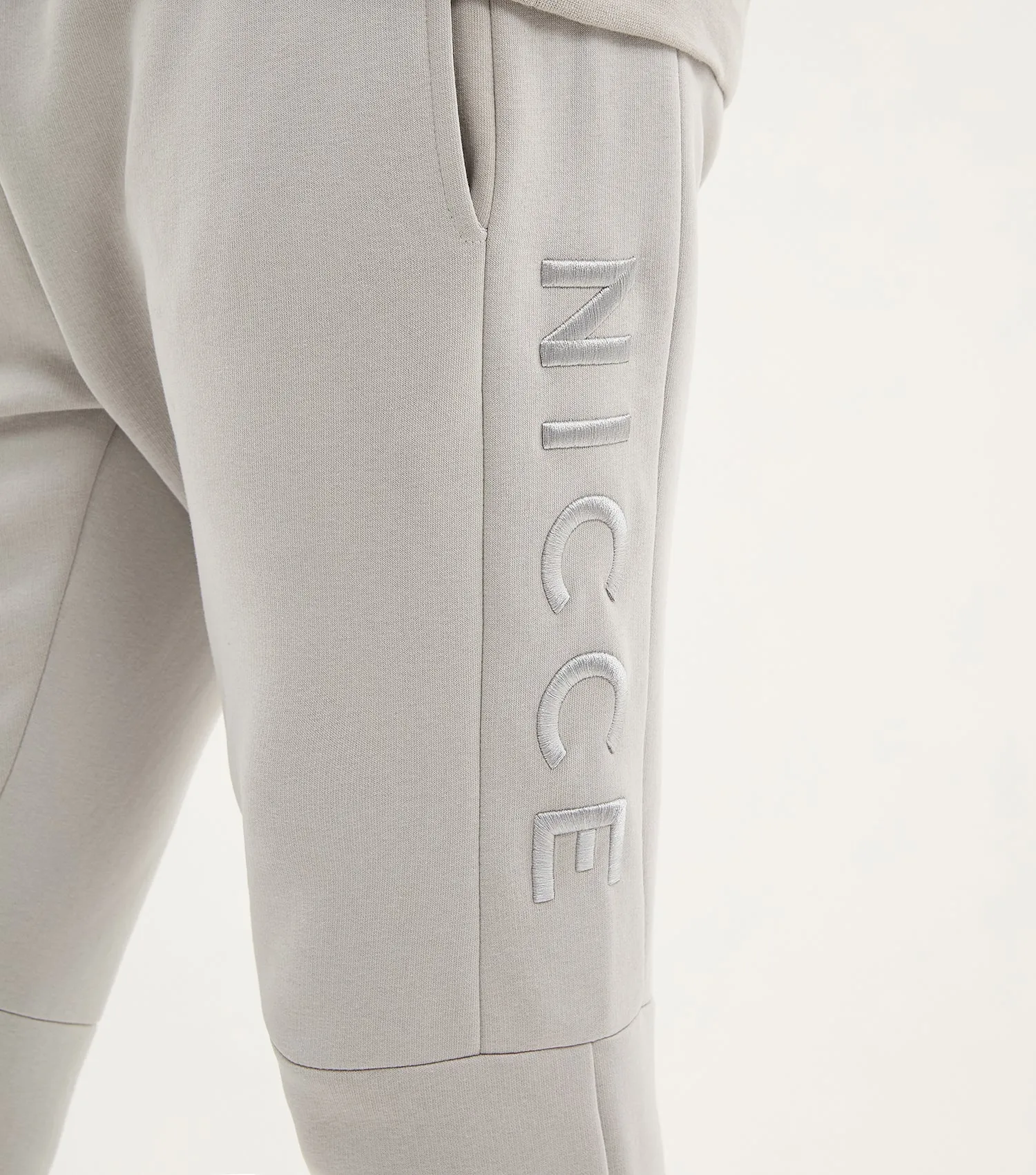 NICCE Mens Mercury Joggers | Stone Grey sold by Nicce product image thumbnail 5