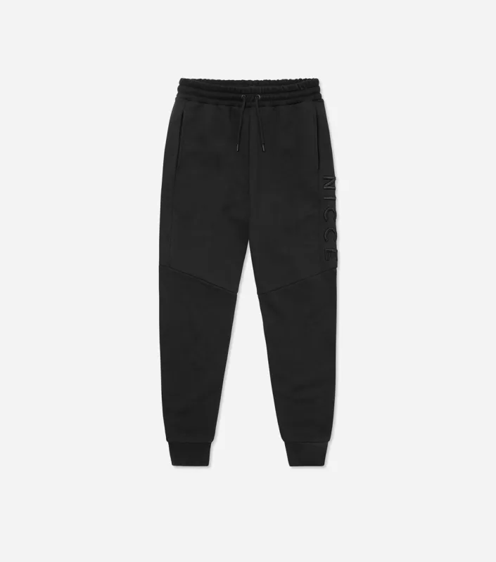 NICCE Mens Mercury Joggers | Black sold by Nicce