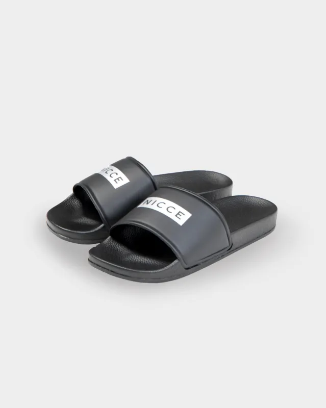 NICCE Mens Base Sliders | Black sold by Nicce