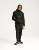 NICCE Mens Calix Hooded Fleece Jacket | Black sold by Nicce