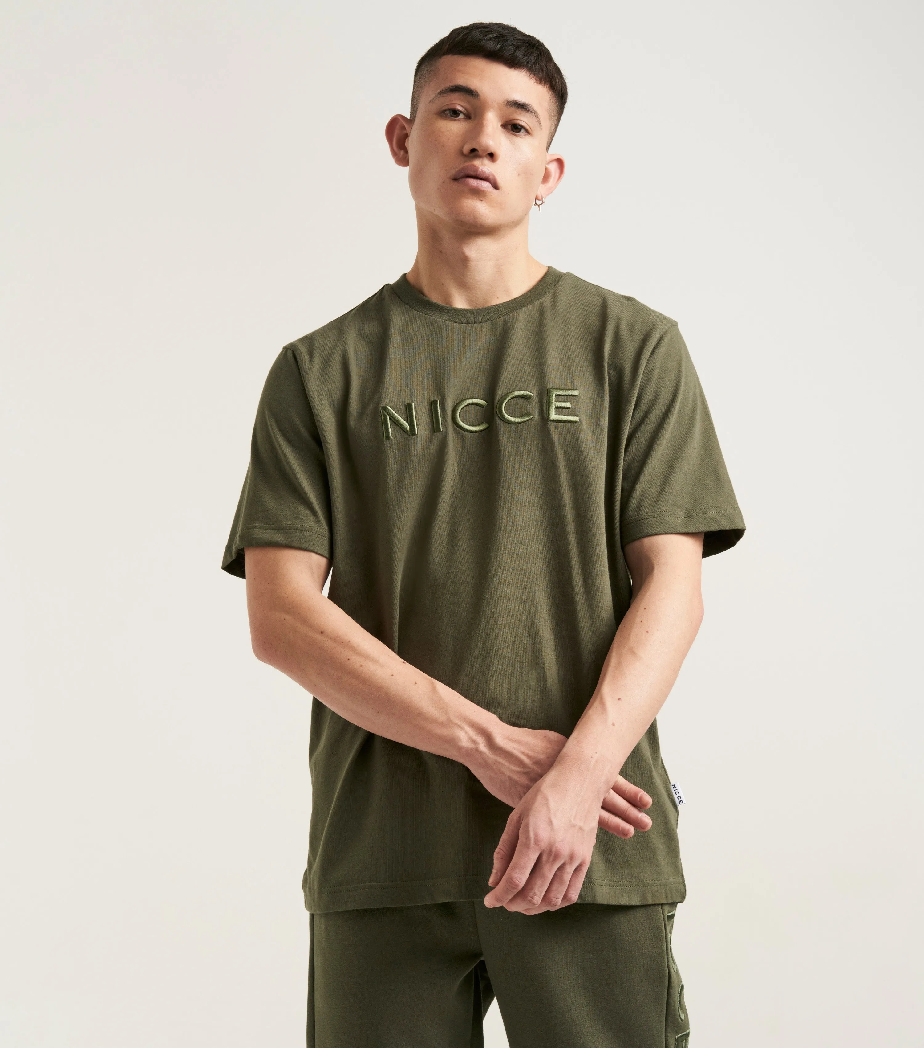 NICCE Mens Mercury T-Shirt | Juniper Green sold by Nicce product image thumbnail 2