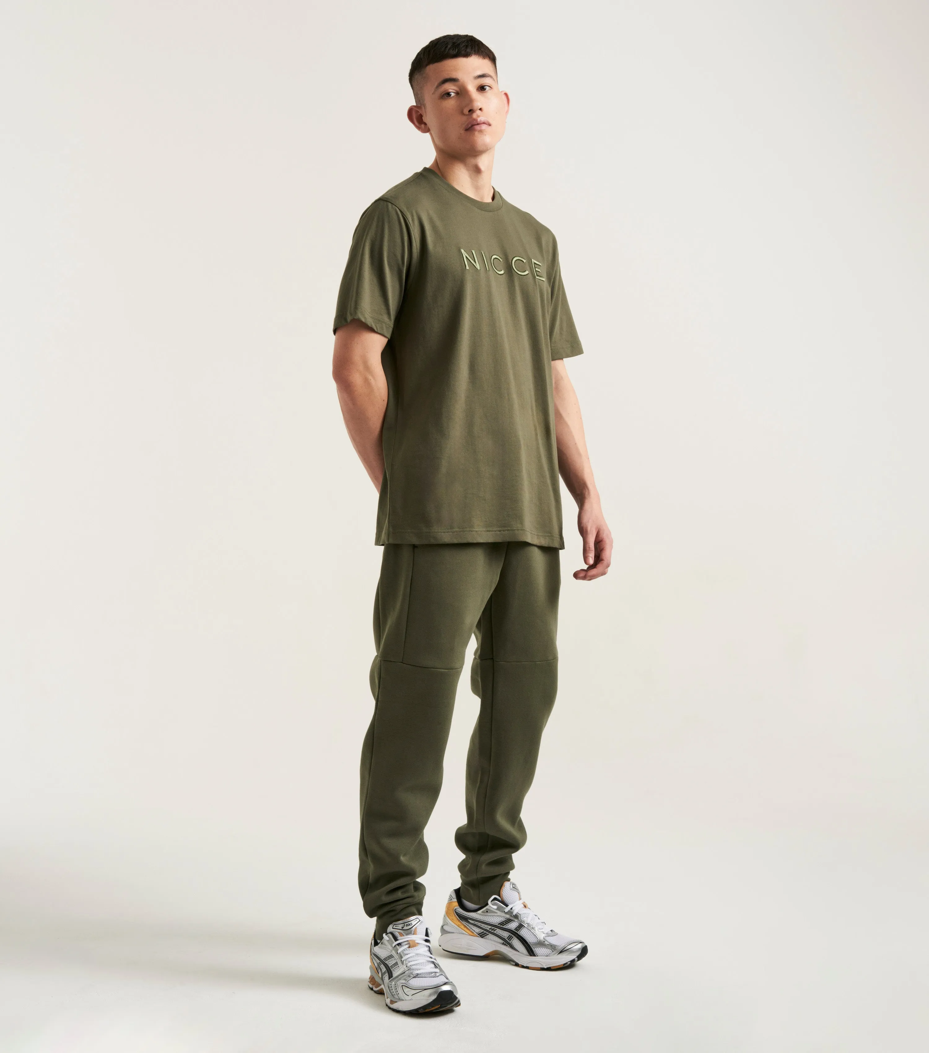 NICCE Mens Mercury T-Shirt | Juniper Green sold by Nicce product image thumbnail 3