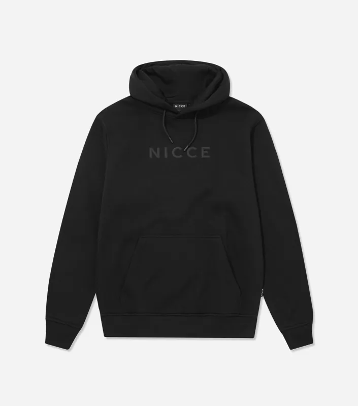 NICCE Mens Compact Hoodie | Black sold by Nicce