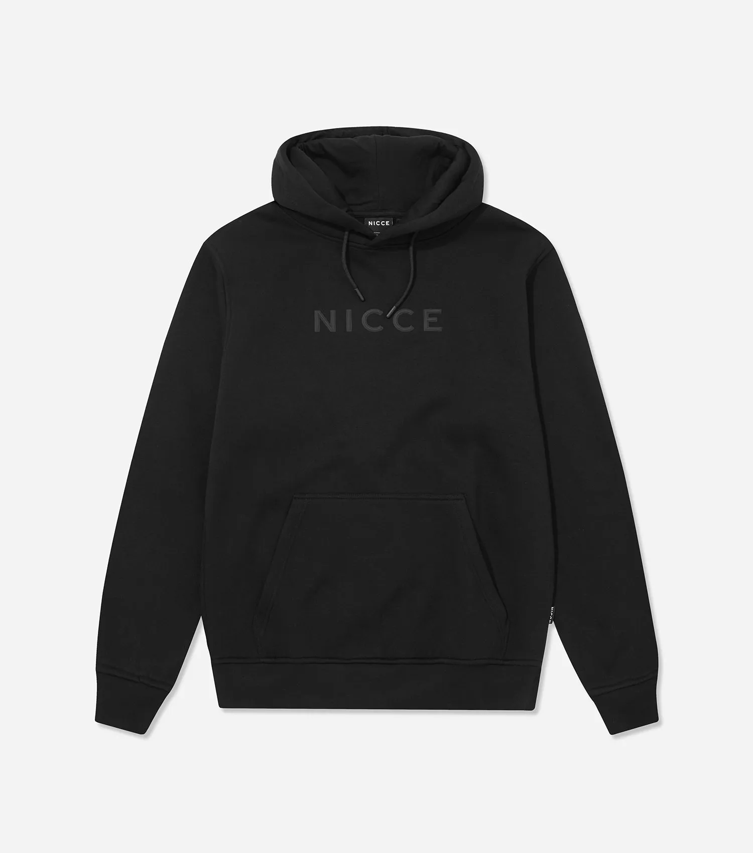 NICCE Mens Compact Hoodie | Black sold by Nicce