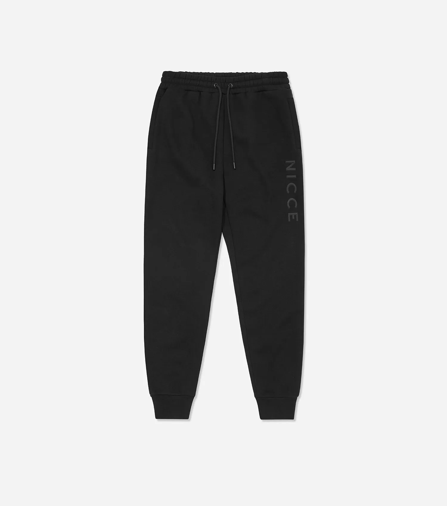 NICCE Mens Compact Joggers | Black sold by Nicce