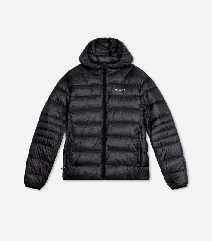 NICCE Mens Repeater Jacket | Black/Coal sold by Nicce