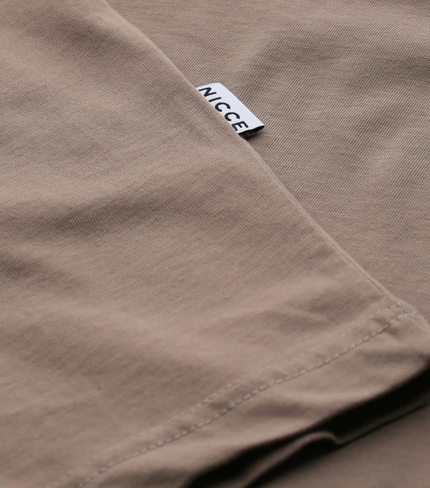 NICCE Mens Mercury Short Sleeve T-Shirt | Taupe sold by Nicce product image thumbnail 5