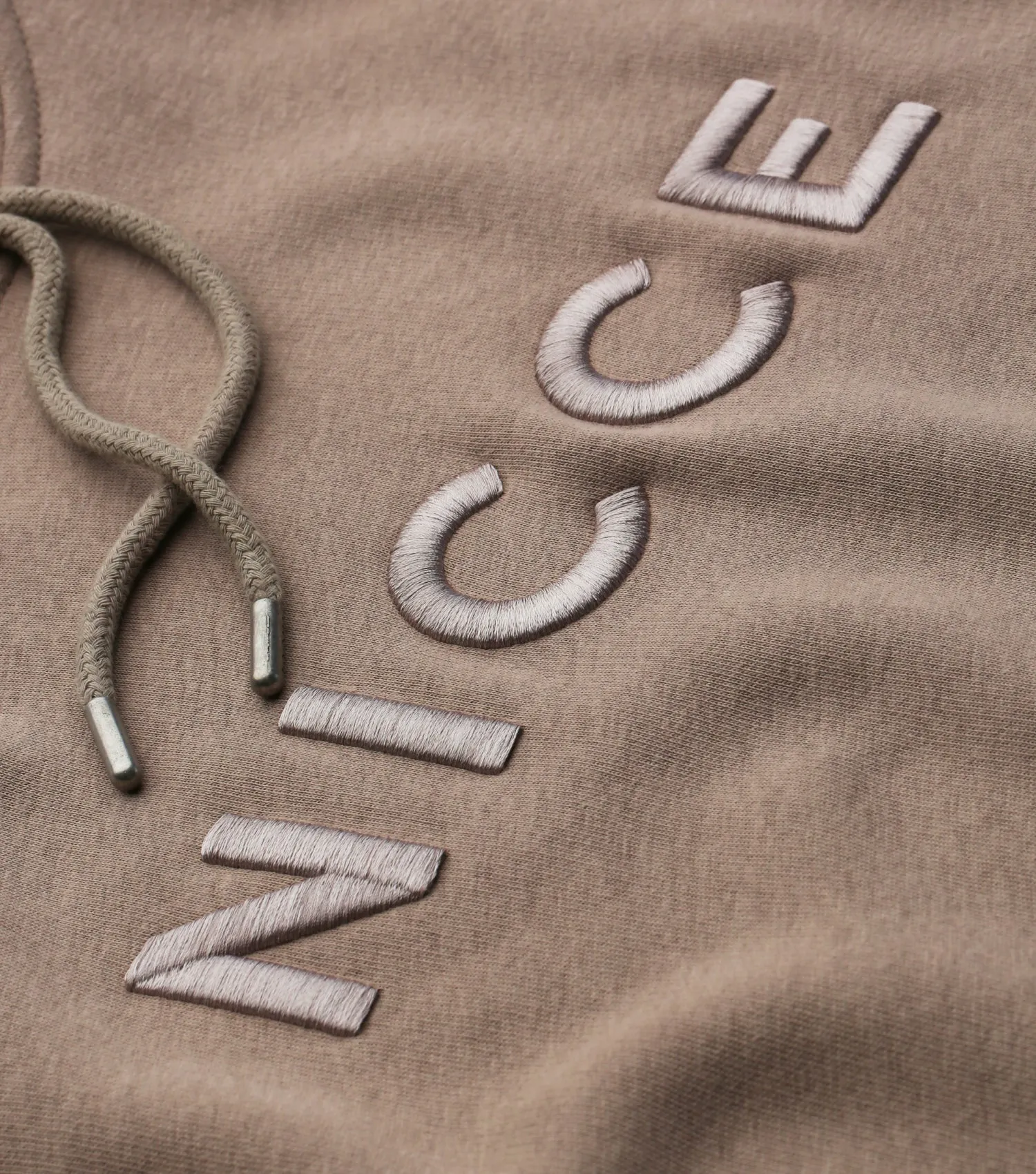 NICCE Mens Mercury Hoodie | Taupe Zeal sold by Nicce product image thumbnail 4