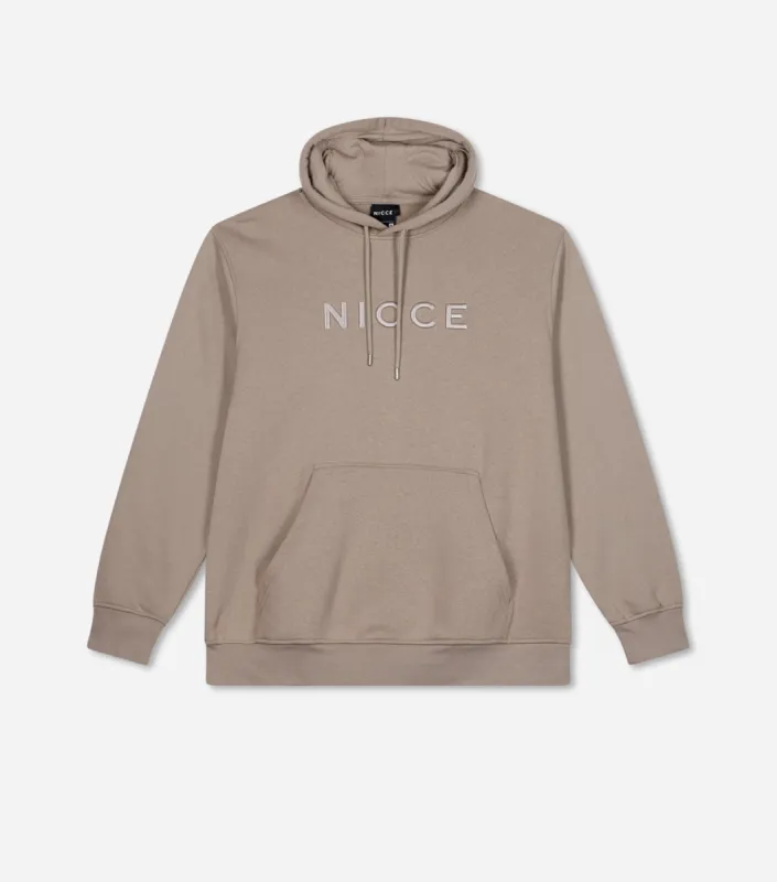 NICCE Mens Mercury Hoodie | Taupe Zeal made by Nicce