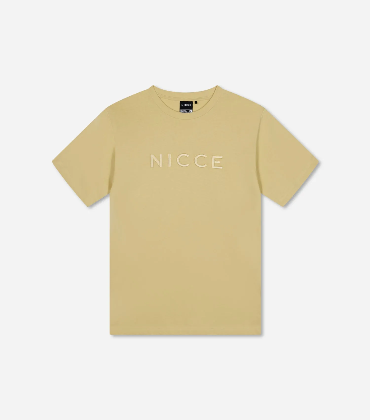 NICCE Mens Mercury Short Sleeve T-Shirt | Gold sold by Nicce