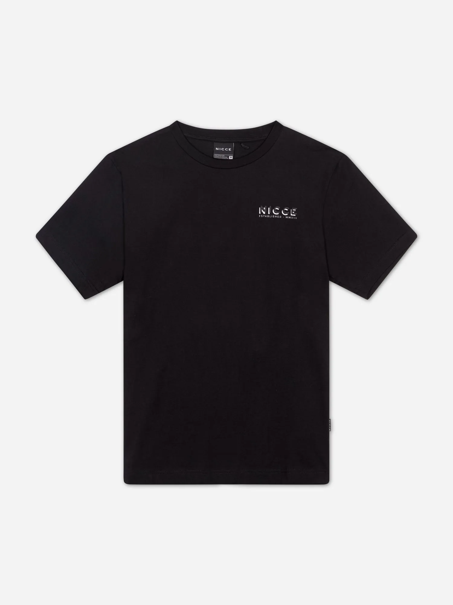 NICCE Mens Multi Logo T-Shirt | Black sold by Nicce product image thumbnail 2