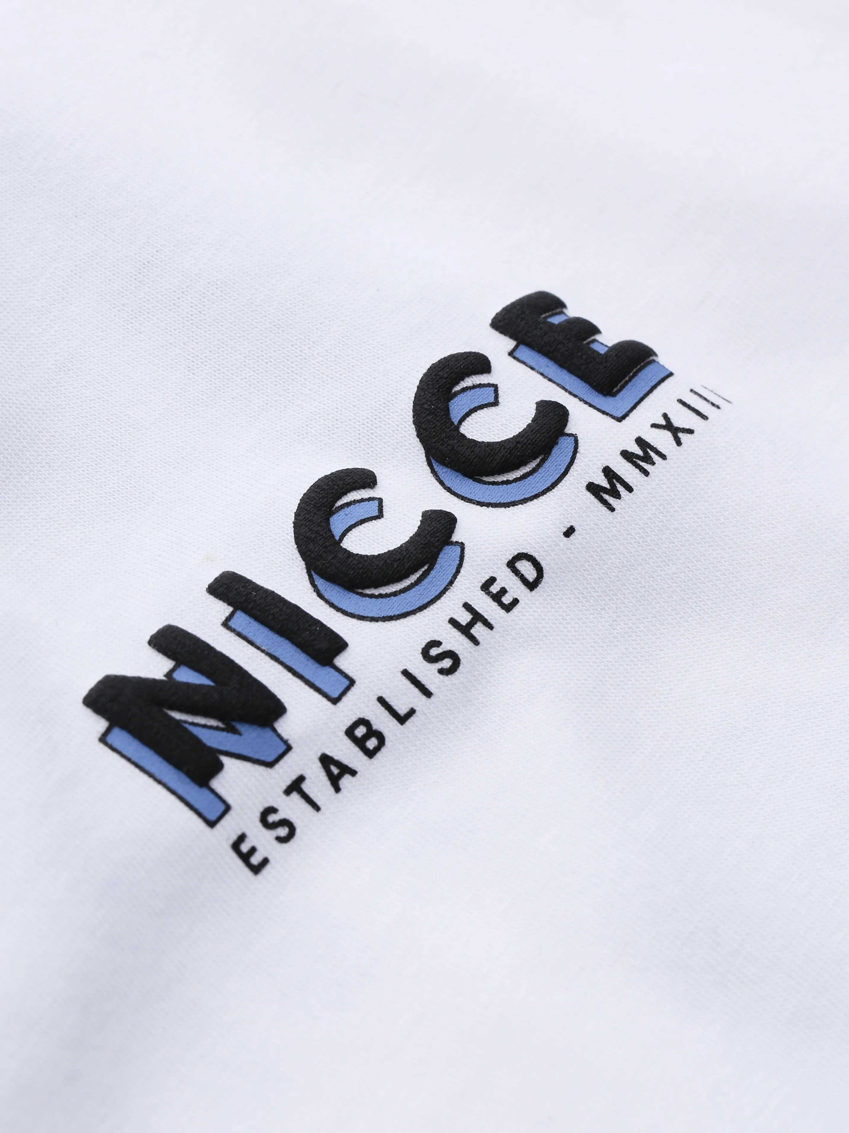 NICCE Mens Multi Logo T-Shirt | White sold by Nicce product image thumbnail 4