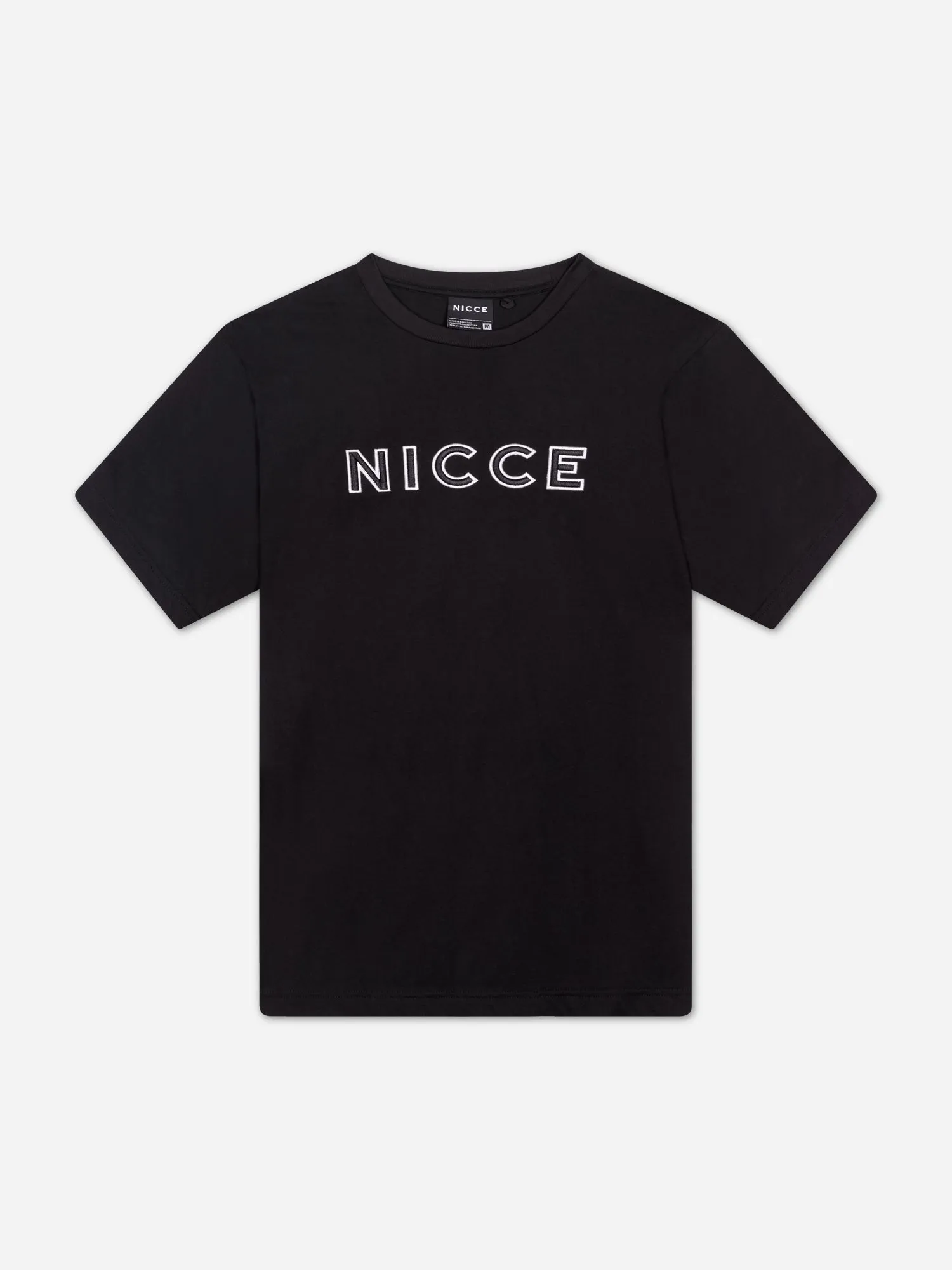 NICCE Mens Mercury Outline T-Shirt | Black sold by Nicce